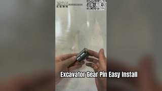 20X-26-21230 Zwart Kleur PC60-5 Graafmachine Swing Gear Pin Gemakkelijk te installeren