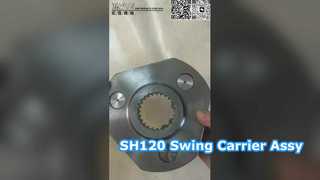 SH120 Graafmachine Swing 2 Stage Carrier ASSY Onderdelen voor Swing Drive Graafmachine Onderdelen