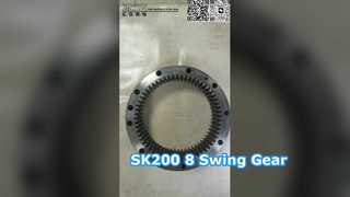 YN32W01056P1 SK200-8 Graafmachine Swing Gear Ring voor Swing Drive Graafmachine Reserveonderdeel