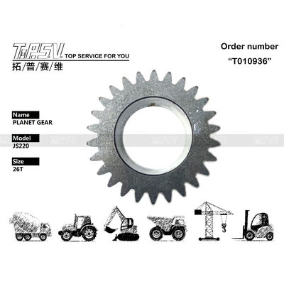 Energie-mijnbouw ronde graafmachine Planetary Gear JS220 Met hoge duurzaamheid