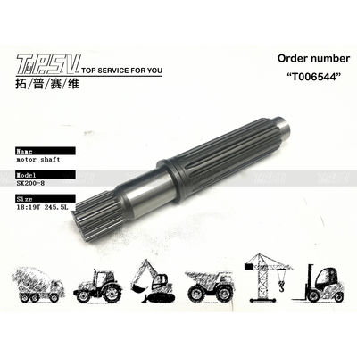 Versletenheidsbestendige SK210-8 Graafmachine Reizen Hydraulische motoras voor graafmachine YN15V00037S102