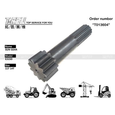 165-5792 Planetary Reducer E315D Excavator Travel 1 Stage Sun Gear gemaakt van staal View Image