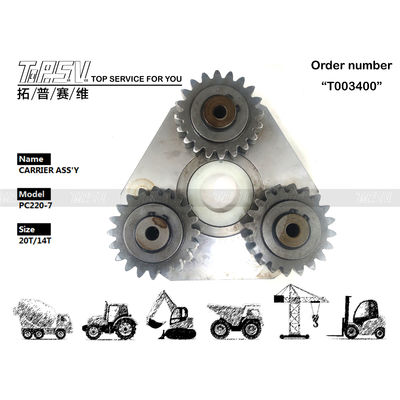 Planetaire reducer en hydraulische motor aandrijving PC220-7 graafmachine 1-stap drager ASSY voor soepele prestaties