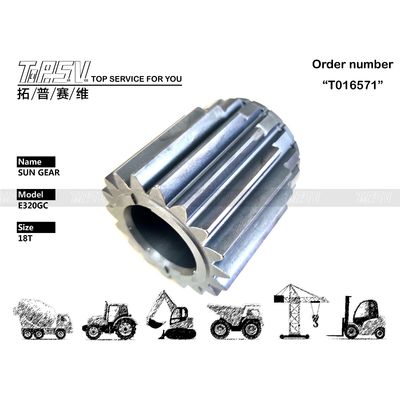 Bekijk afbeelding van E320GC Excavator Travel 2 Stage Sun Gear voor hoogprecisie machine reparatieshops