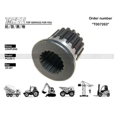 203-01-41130 PC120-5 Onderdelen voor hydraulische pomp van graafmachines voor tandwiel- en transportverpakkingen