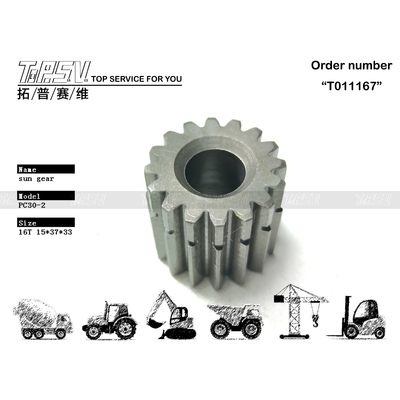 Hoge precisie PC30-2 Graafmachine Rijden 2-traps Zonnewiel