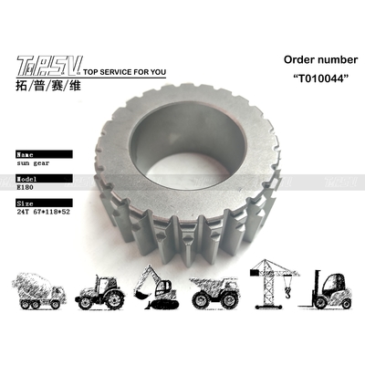Beschikbaarheid van tandwielolie voor onderhoud E180 graafmachine aandrijving 2-traps zonnewiel gemaakt van staal