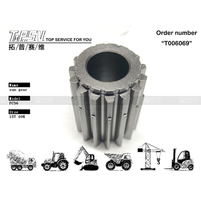 FUFZD-8391-08 Stalen PC56 Graafmachine Rijden 2-Traps Zonnewielmotor Onderdelen voor Energie- en Mijnbouwtoepassingen