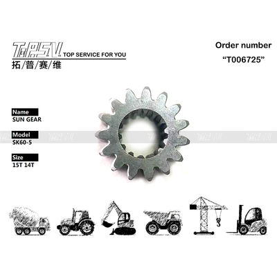 TZ814B1006-00 Planetaire Reductiekast PC60-7 Graafmachine Reis Zonnewiel Aandrijfmotor en Klaar voor Verzending