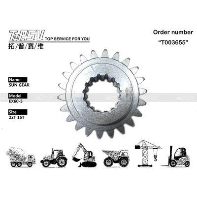 4468030 Afhankelijk van de grootte EX60-5 Graafmachine Zwenken 1 Fase Zonnewiel voor Graafmachine Functie en Prestaties