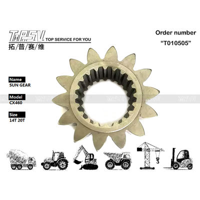 Afhankelijk van de grootte CS460 graafmachine Swing 1 Stage Sun Gear voor High Durability Graafmachine Transmissie Systeem