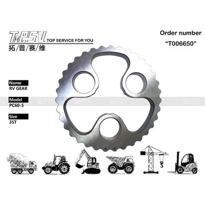 PC60-5 Graafmachine Reizing RV Gear Spare Parts Elektronische onderdelen van staal en warmtebehandeling voor duurzame prestaties