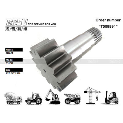 353-0539 Hoge Duurzaamheid Andere E312D Graafmachine Zwenkreductor Rondsel met Afbeelding en Warmtebehandeling