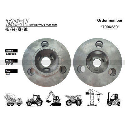 1022198 Tandwieloverbrenging ZX330 Graafmachine Reis 3-traps Planetaire Drager Compatibel met Graafmachine Merken en Modellen Transportverpakking Verzegelde Zak Garandeert Prestaties
