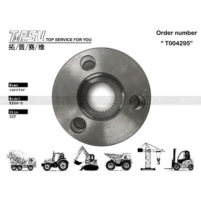 4397239 Zwart EX60-5 Excavator Swing 2 Stage Planetary Carrier Duurzaam onderdeel Ideaal voor het repareren en onderhouden van een excavator Verpakking Transport Pakket