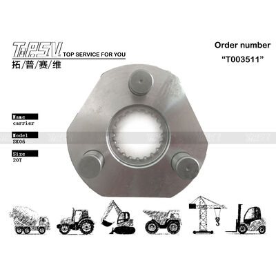 2413N459F1 Compatibel met SK06 Excavator Swing 1 Stage Carrier Device Robuust ontwerp voor excavator mobiliteit Verpakkingsgrootte Afhankelijk van het verpakkingstype