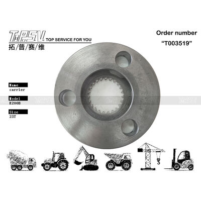 7Y-1751 Hydraulische Motor Aandrijving E200B Graafmachine Zwenk 1 Traps Planetaire Drager Zwarte Kleur Compatibel met Verschillende Graafmachine Modellen en Zorgt voor Werking