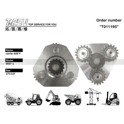 SK07-1 Swing 1 Stage Carrier ASSY voor graafmachines