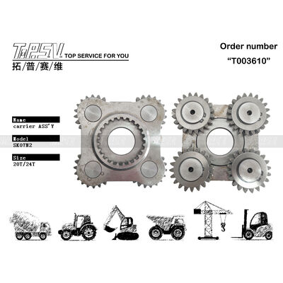 SK07N2 Graafmachine Zwenk 1 Fase Drager ASSY Onderdelen Voor Zwenkaandrijving Graafmachine Reserveonderdelen