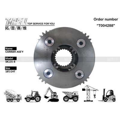 SK135-8 Swing 2 Stage Carrier ASSY Excavator Spare Parts For Swing Drive