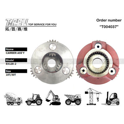 EX120-2 Graafmachine Zwenk 2-traps Drager ASSY Onderdelen Voor Zwenkaandrijving Graafmachine Reserveonderdelen