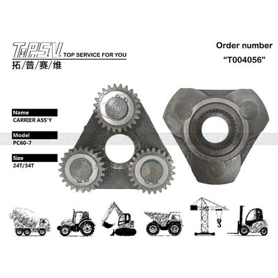 PC60-7 Graafmachine Swing 2 Stage Carrier ASSY Onderdelen voor Swing Drive Graafmachine Onderdelen
