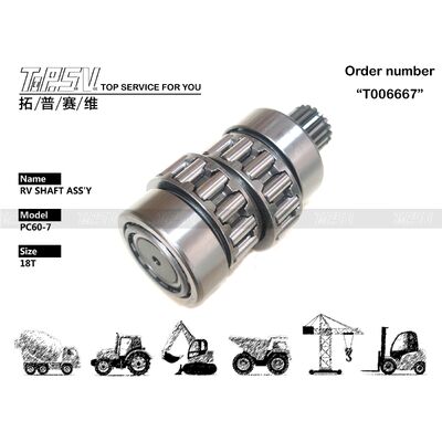 E305.5 Graafmachine Travel RV Shfat Assy Onderdelen voor Travel Drive Graafmachine reserveonderdelen