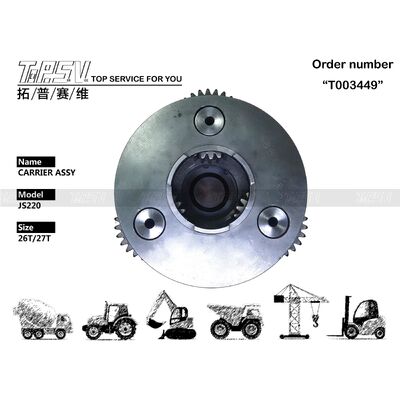05/903866 JS220 Graafmachine Swing 1 Stage Carrier ASSY Onderdelen voor Swing Drive Graafmachine Onderdelen