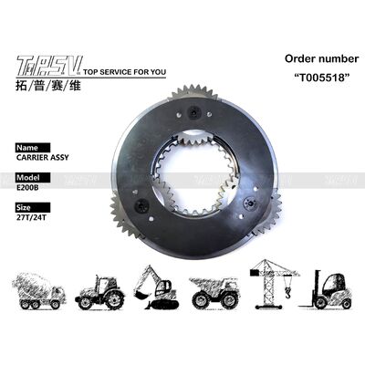 E200B Graafmachine Reizen 1 Stage Carrier Assy Onderdelen voor Travel Drive Graafmachine reserveonderdelen