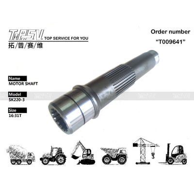 kwaliteit  2441U739S1 Excavator Hydraulic Motor Shaft FOR KOBELCO SK220-3 SK220-4 fabriek