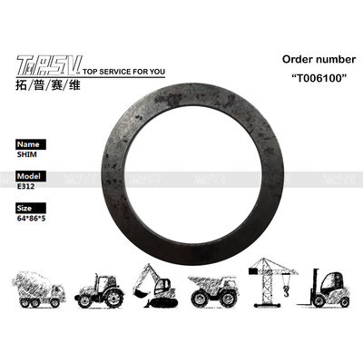 XJDG-00019 Graafmachine Spare Parts Gear Shim Voor Hyundai R110-7 64*85.5*5