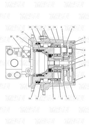 145-7767 Betrouwbare slot aandrijving reducer catalogus met Black Bolt bij installatie E312A