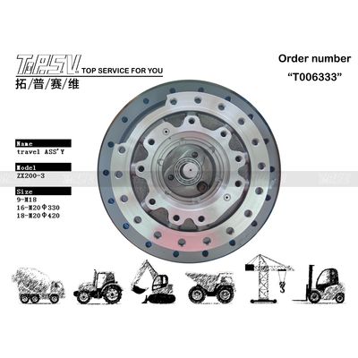 Energy Mining Excavator Travel Reducer met ZX2003 Custom Colors 9233692