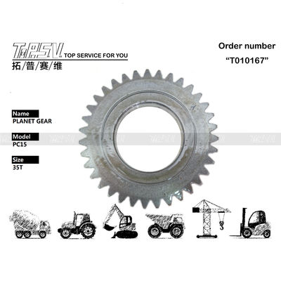 PC15 Excavator Travel 1Stage Final Drive Gear voor een soepele installatie