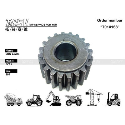 PC15-1 Excavator Travel 2Stage Reduction Gear voor excavatormachines