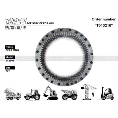 Zwarte EC290B Swing Inner Gear Ring van de graafmachine met versnellingsmaasinstallatie VOE14547266