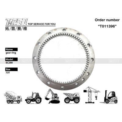 Hoge duurzaamheid EC290 versnellingsbak Ring Gear SA7118-38460 met draaiende functie