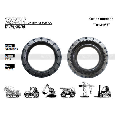 102-6534 Zwarte reisband van staal voor graafmachines CATERPILLAR E315