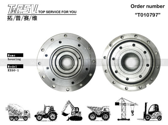 Zwarte reissluiting Spare parts housing 1011457 voor EX60-1 graafmachine
