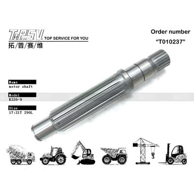 39Q6-41180 Precision Hydraulic Travel Motor Shaft voor R220-9 graafmachines