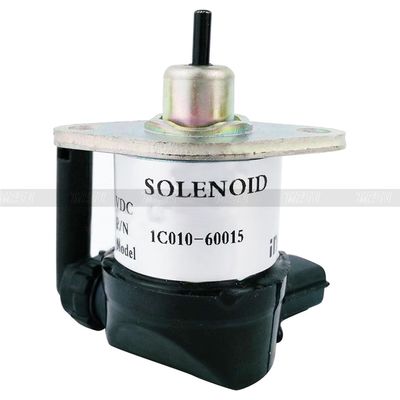Elektrische onderdelen voor excavatoren, DC 24V brandstofstop-solenoïde 1C010-60015 KX080
