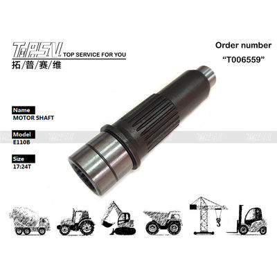 107-6556 Reizen Hydraulische motorassen voor graafmachines E315 Warmtebehandeling