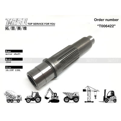 0629801 ZX60 Excavatorsysteem voor de laatste aandrijving van de excavatorsysteem