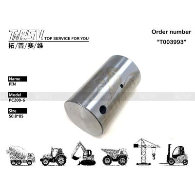 Sterkte 20Y-26-21320 PC200-6 Graafmachine Swing 2Stage Pin Steel Zwart Kleur Makkelijk te installeren Voor machineshops