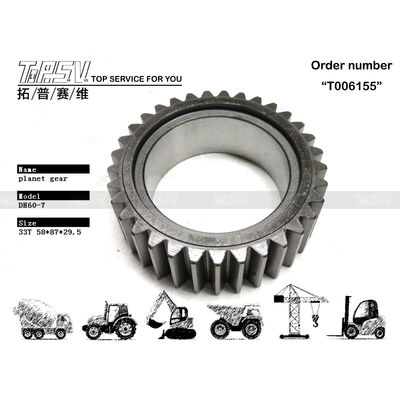 Krachttransmissiefunctie 403-00130 R60-7 Graafmachine Reis 2 fase Planetaire versnelling met staalmateriaal in zwart