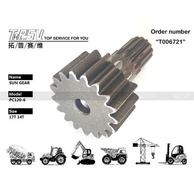 GM18VL Excavator Travel Sun Gear voor Transmissie Systeem