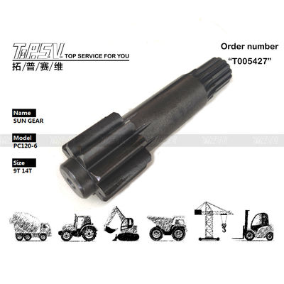 Hoogprecisie staal PC120-6 graafmachine Reis 1 fase Zonne-aangedreven voor tandwiel olie Onderhoud betrouwbaarheid