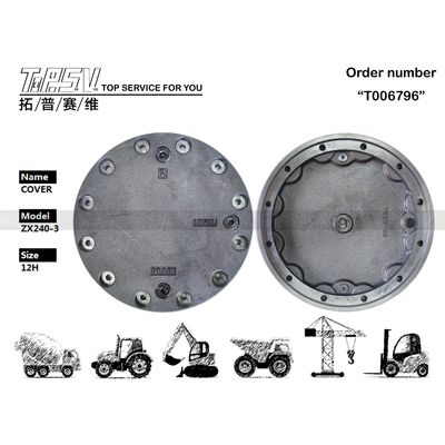 2051690 Staal ZX240-3 Excavator Final Drive Cover Voor Hyundai Excavator Modellen Compatibel En Duurzaam Staal