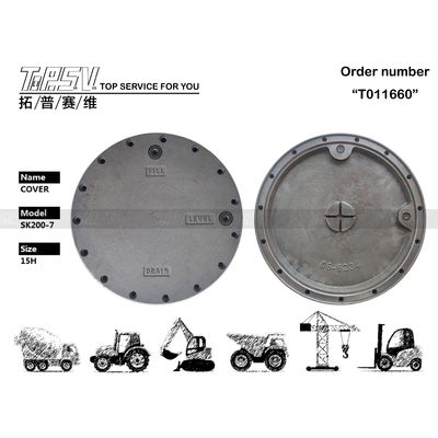 YN53D00008S001 Hydraulische motor aandrijving SK200-7 Graafmachine Final Drive Cover Gearbox Voor optimale krachttransmissie