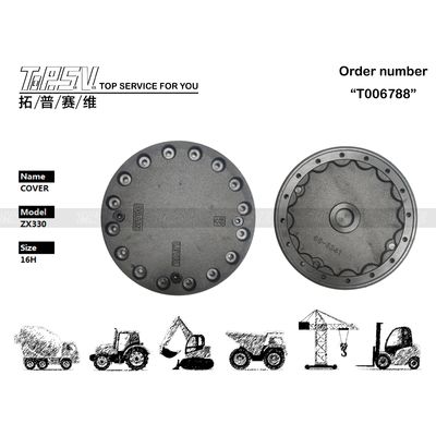 2045031 Dealed Bag ZX330 Excavator Travel Drive Gear Cover Box Met Zwarte Kleur En Transportverpakking